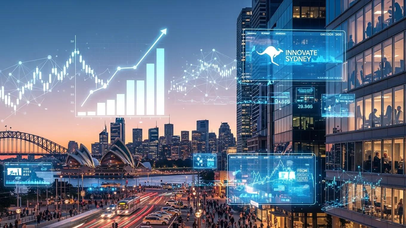 Sydney cityscape representing growth marketing opportunities and digital business activities